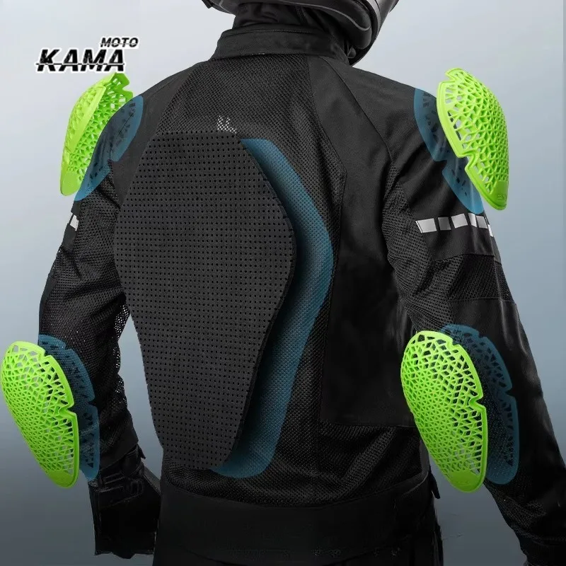 Motorcycle Mesh Breathable Cycling ClothingSummer Anti-Fall RacingClothingOutdoor Cycling Breathable Cycling Clothing Motorcycel