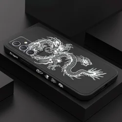 Custodia Dragon Groaned per Samsung Galaxy A54 A34 A24 A16 A14 A73 A53 A33 A23 A13 A06 A72 A52 A52S A32 A22 A15 A25 A35 A55 4G 5G