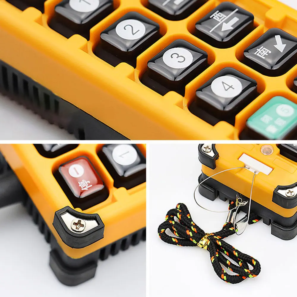 F23-A ++ ไร้สายรีโมทคอนโทรลอุตสาหกรรม One ส่งรับแบบพกพาเครื่องมือ RC สำหรับ Crane รอกไฟฟ้าเครนเครนเครน
