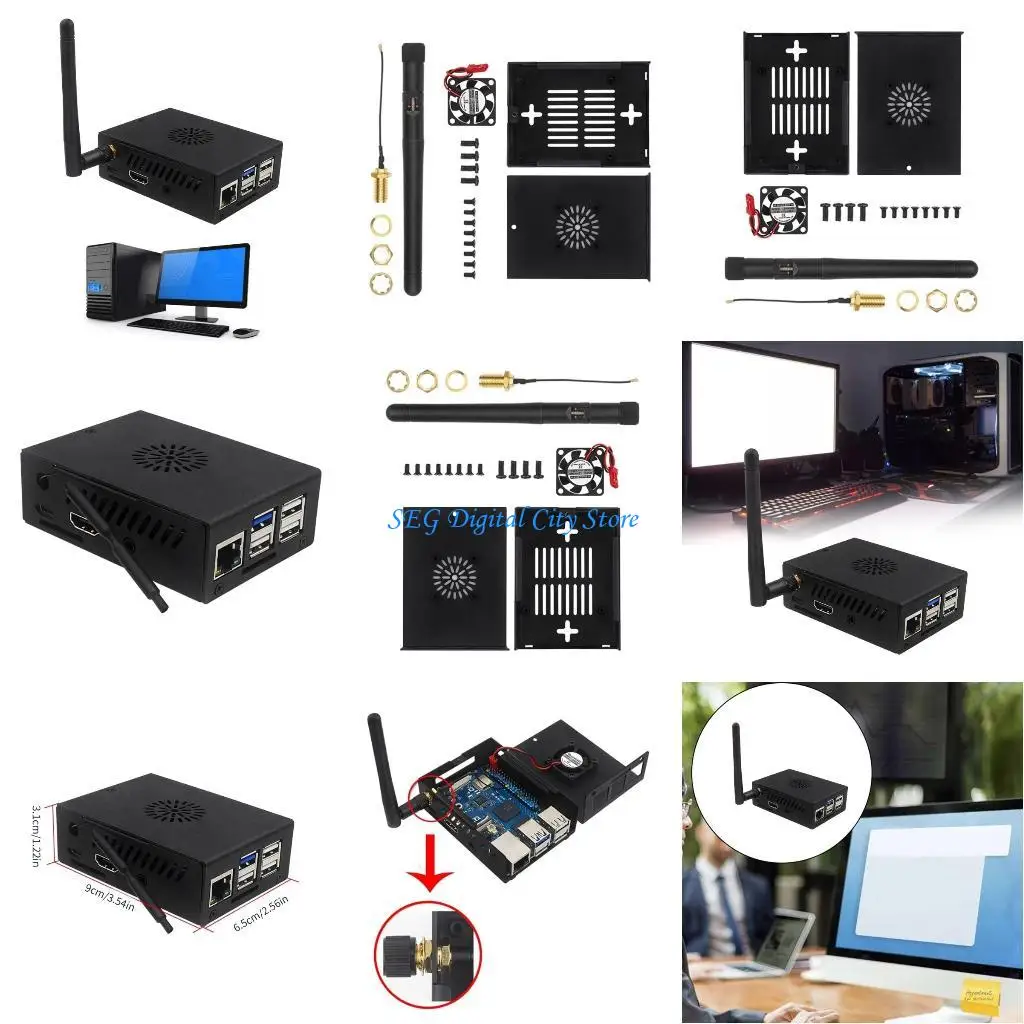 

U75B Sleek for Orange 3B Housing with Antenna Optimal Shielding and Better Ventilation