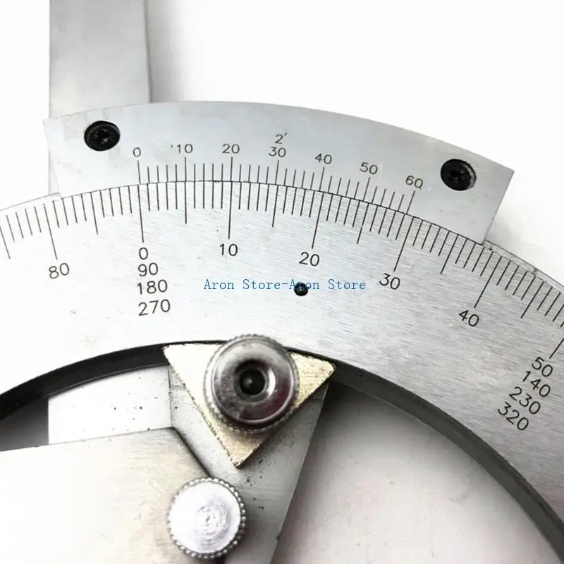 H3CF Vernier Bisel Proractor Instrumento medición para buscadores ángulos carpintería