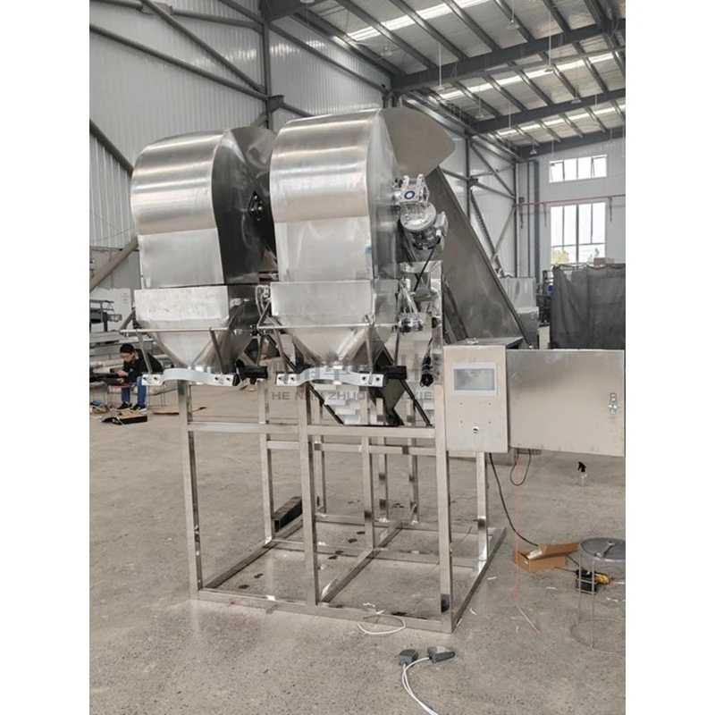 Irregular bulk material quantitative weighing packaging machine, onion potato garlic frog packing machine