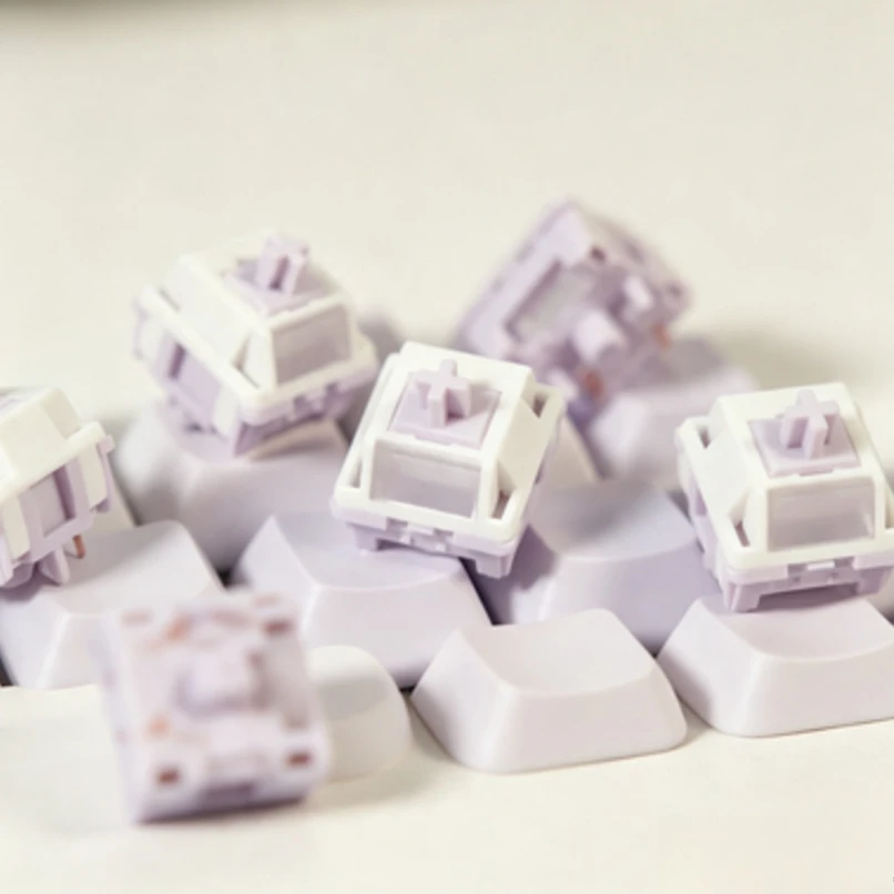 Nono Switch Custom Five Legged Linear Switch Pressure 32/37/45gf Lightweight Smooth Code Words Mechanical Keyboard Accessories