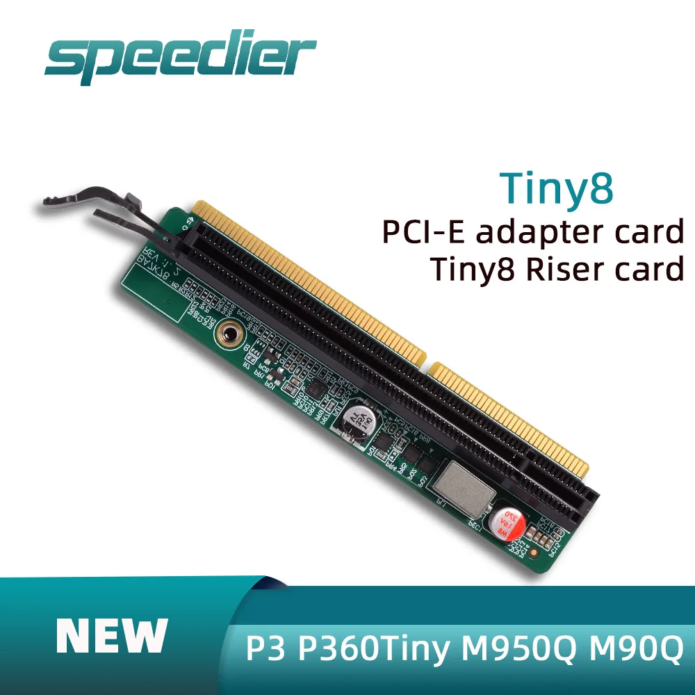 

Tiny4/5/6/8 Version Riser Card M920x M720Q Adapter Board P330 M910X P350 M90Q Adapter Card GPU Network / Graphics Card 01A J940