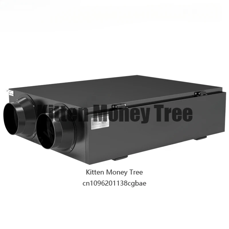 

Silent Purification Central Fresh Air Purifier System Fresh Air Full Heat Filter Exchanger Fresh Air Ventilation Fan