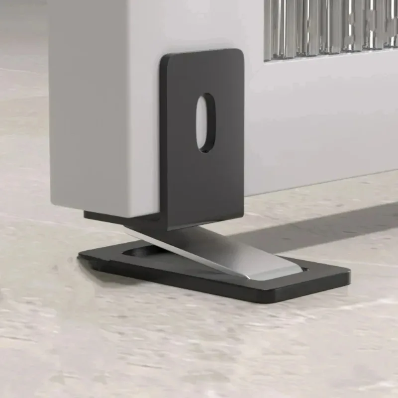 Invisible Magnetic Door Stopper Self Adhesive Stainless Steel Windproof Draft Blocker Anti-collision Home Door Catch Punch Free