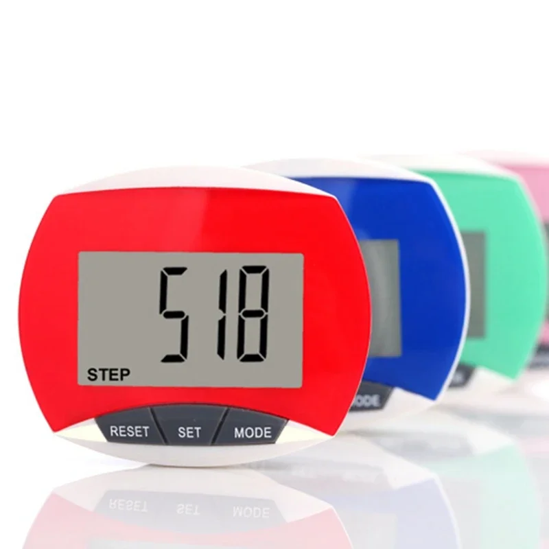 

1PC Walking Step Counter 3D Pedometer Waterproof Multi-functional Movement Calories Counting LCD Display Fitness Equipments