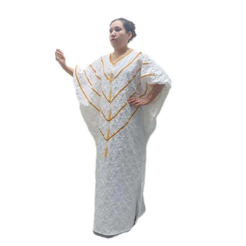 

Ramadan Abaya Dubai Luxury African Dresses for Women 2024 Muslim Nigeria Traditional Wedding Party Boubou Bazin Riche Robe Femme