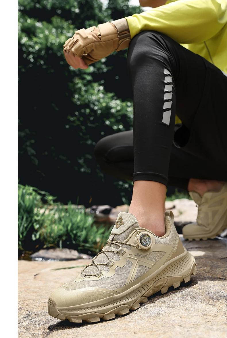 Herren Plus Size Wasserdichte Wanderschuhe Vier Jahreszeiten Rutschfeste Outdoor-Wanderschuhe Jugendliche Freizeit-Sport-Laufschuhe Sneaker – Detail 18