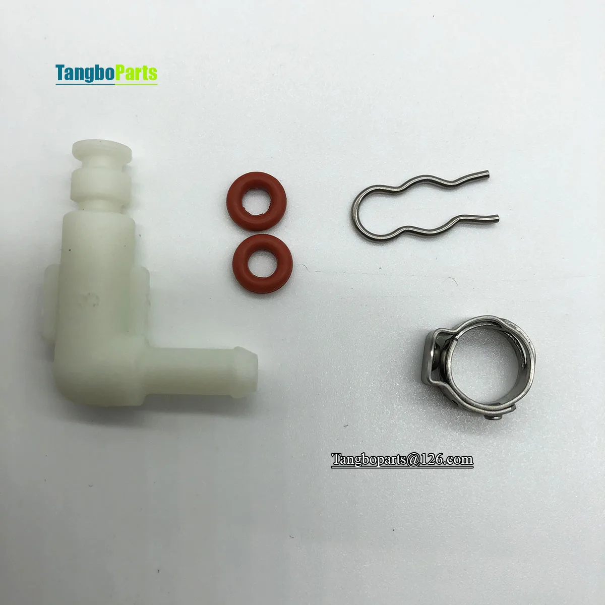 Espresso Machine Spare Parts Boiler 90° Elbow With Seal Spring Clamp For Breville 878 880 881 Coffee Maker Replace