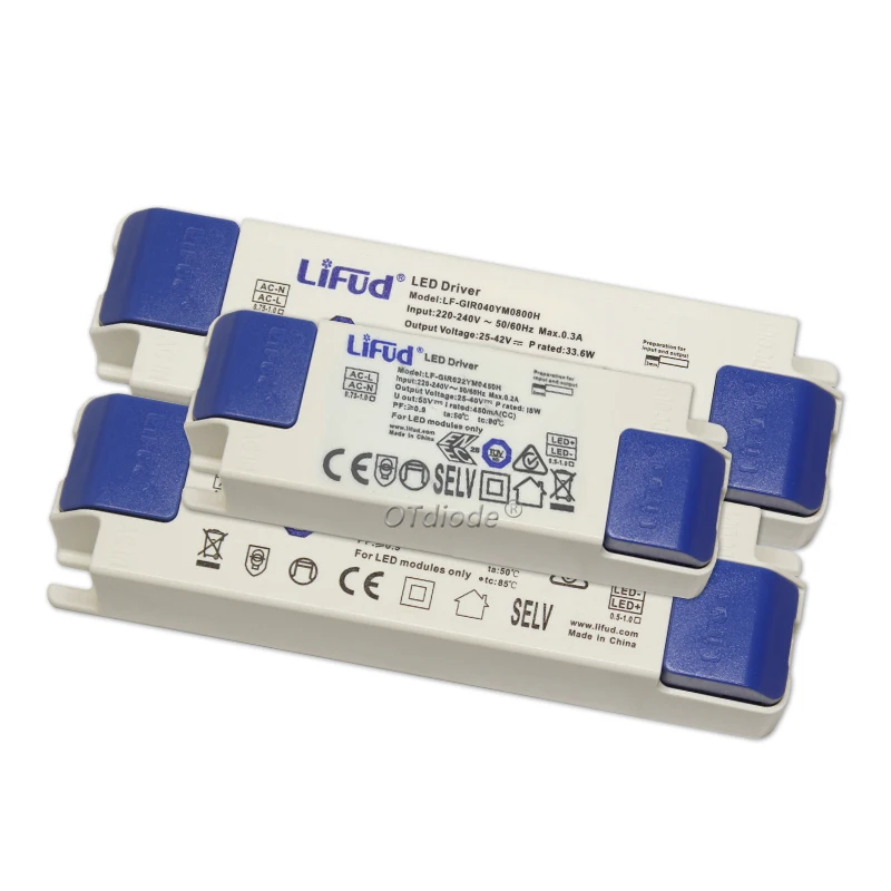 1pcs Lifud LED Driver LF-GIRxxxYM 25-42V 200mA 350mA 600mA 900mA 1000mA 1200mA 1300mA 1400mA 1500mA LED Power Supply Transformer