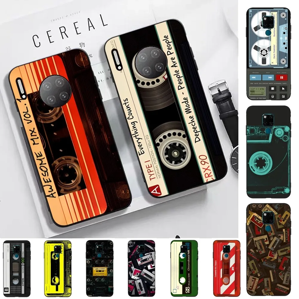 

VHS Cassette Tape Phone Case For Huawei Mate 10 20 30 40 50 lite pro Nova 3 3i 5 6 SE 7 pro 7SE