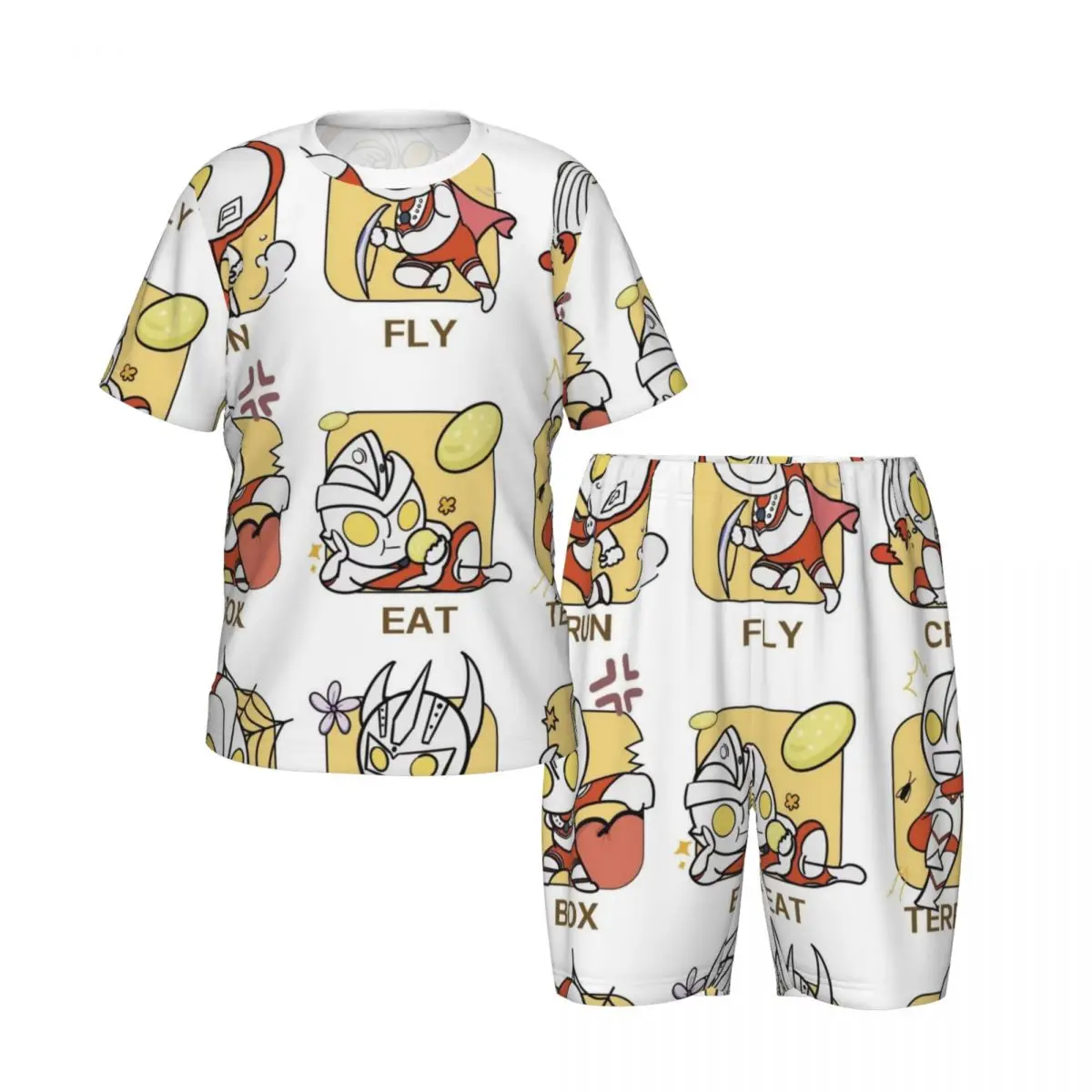 

boy's girl's Pajamas Set Altman Down Tops and Shorts Pajama 2 Piece Pyjama Nightwear Loungewear