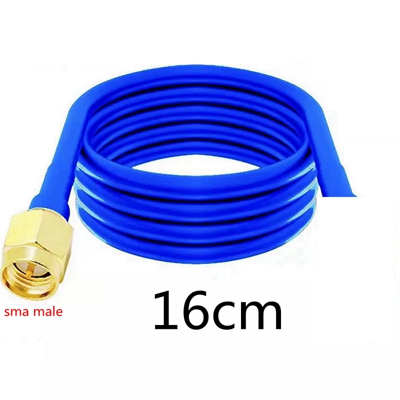 RG402 RG-402 Coaxial Cable SMA To SMA Male Female Connector High Frequency Semi Flexible Fast Delivery Brass RF