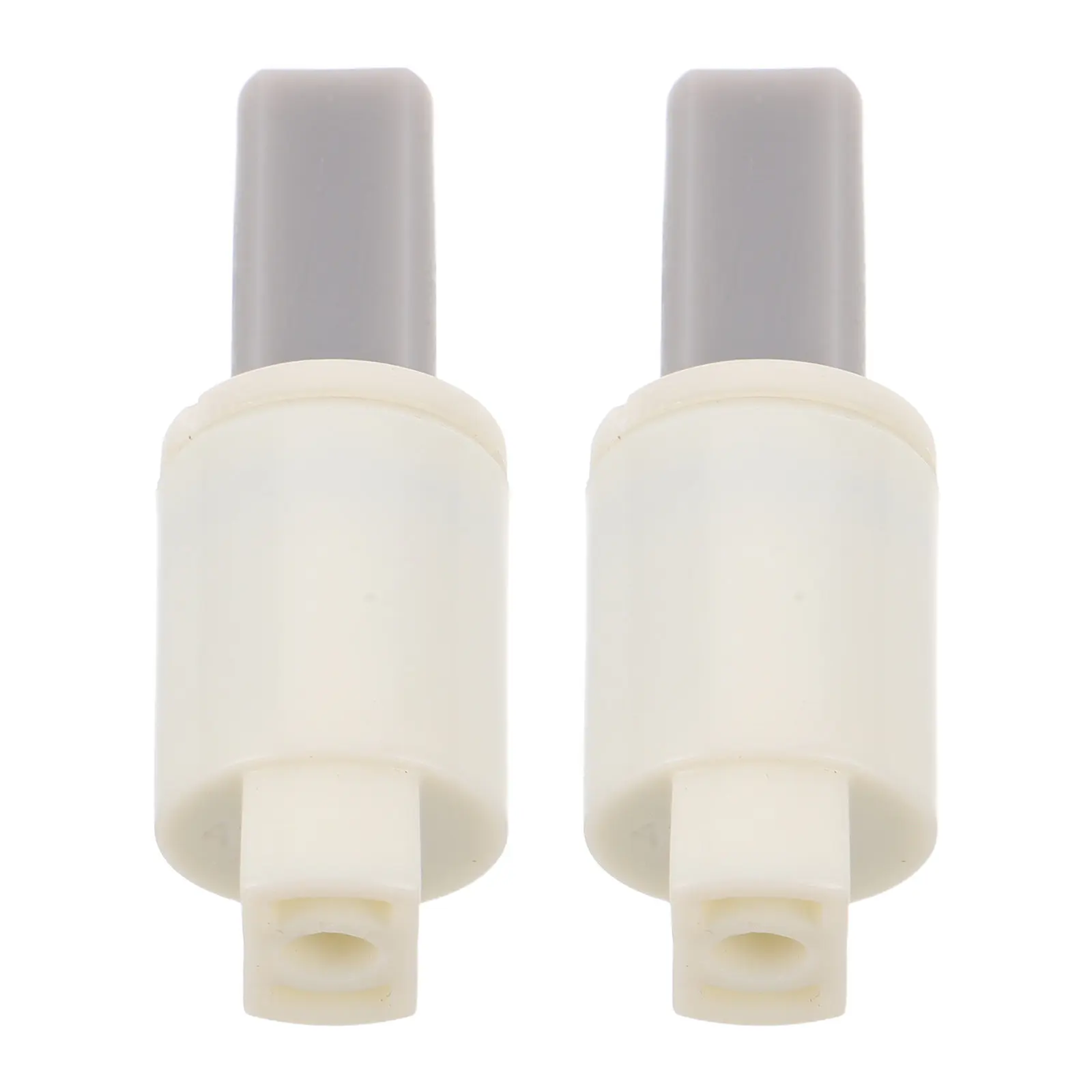 

2 шт. Демпферы для сиденья унитаза с плавным закрыванием, бесшумные, для установки в ванной, снижающие шум, заменяющие накладки для медленного опускания