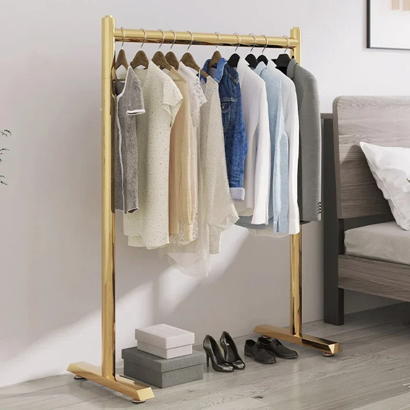 Hall Rack Shelf Clothes Display Extension Entrance Large Couple Wardrobe Wearing Boutique Clothing Shop Hanger Furniture