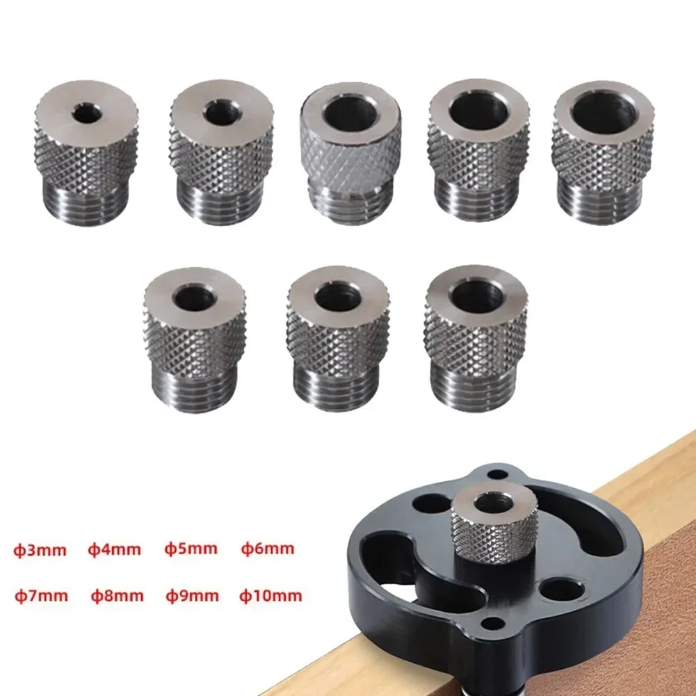 1PC 3-10mm Drill Sleeve Bushing Dowelling Jig Wood Drilling Guide Locator For Woodworking Drill Power Tools