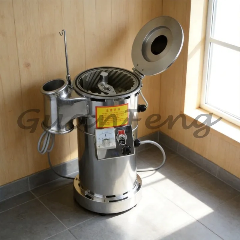 20kg‑Per‑Hour DF‑20 Herb Hammer Mill Grinder, Desktop Auto Continuous Feeding Medicinal Herbs Pulverizing Equipment