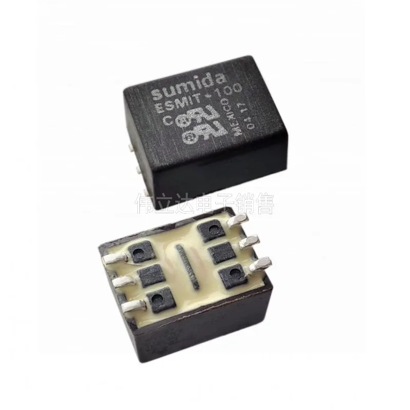 5PCS/ESMIT-100 imported patch 600 Euro 1:1 digital audio isolation 3750V signal transformer