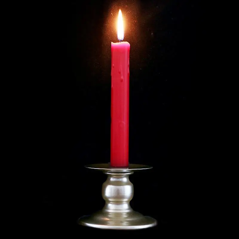 Real Flame Magic Parody Spontaneous Combustion Candle, Isolated Ignition Magic Prop Portable EDC Tool