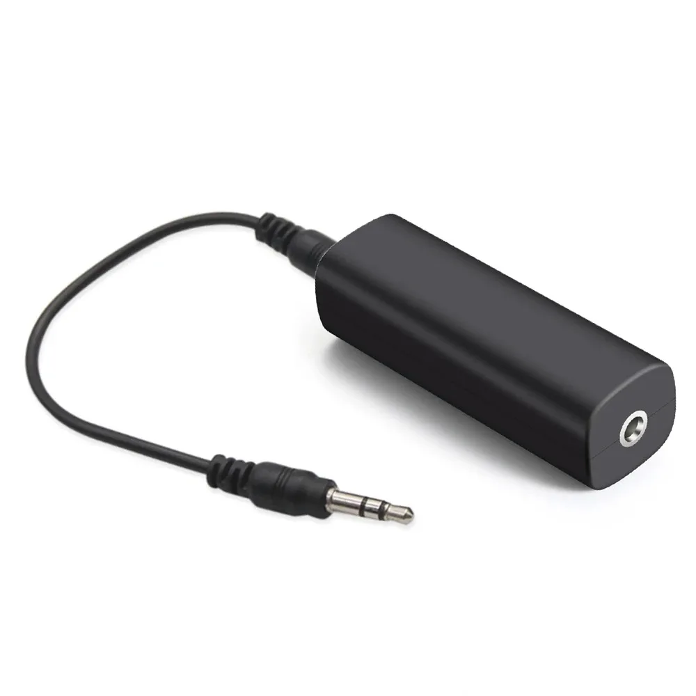 Línea de altavoz de 3,5mm, filtro de ruido de Audio Aux, aislador de ruido de bucle de tierra, sistema de Audio estéreo para coche, estéreo para el