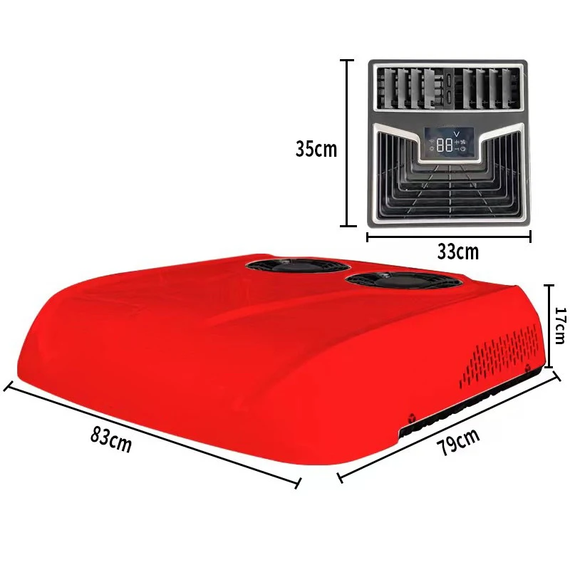 

DC12V/24V Integrated Truck Parking Cooler Rooftop Portable Air Conditioner Integrated parking air conditioner