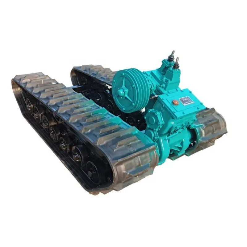 HYDROSTATIC Transporter Rubber Track Chassis Undercarriage Reducer Gearbox