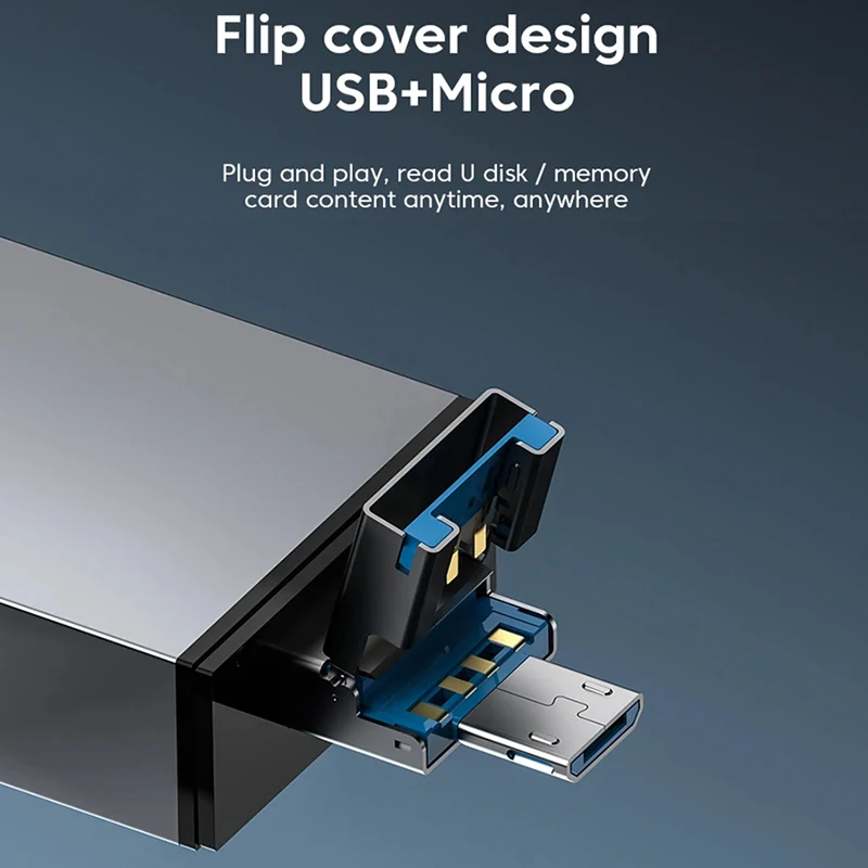 7 In 1 Multifunction Usb 3.0 Card Reader Micro TF SD Card Memory Reader USB Flash Drive Type C Card Adapter OTG 2025