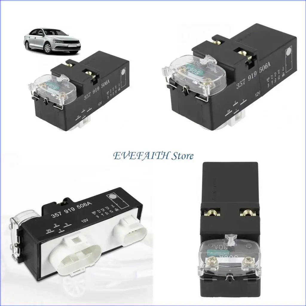 124B Replacement Radiator Fan Control Module 3A0919506 Cooling Fan Control Module