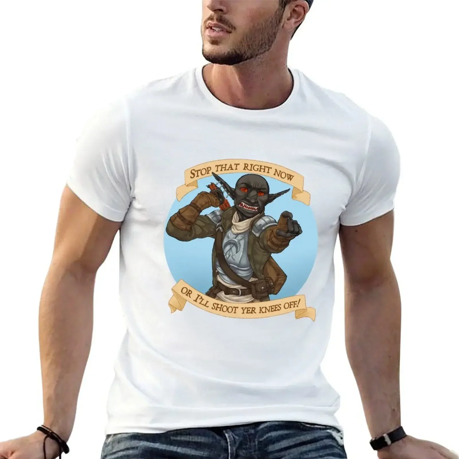 Grizzop drik acht Amsterdam - Rusty Quill Gaming T-Shirt man t shirt oversizeds t shirt men 100℅ cotton