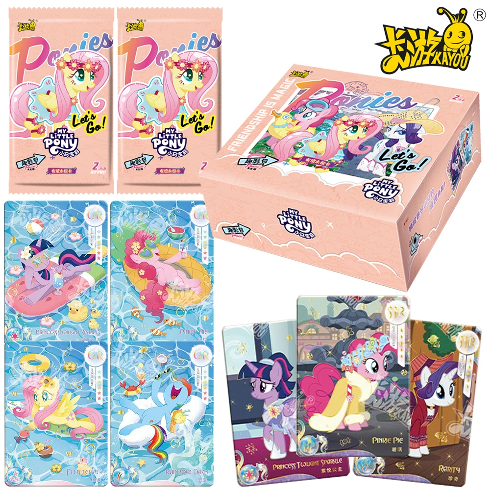 

KAYOU Genuine My Little Pony Collection Card Friendship Is Magic Cute Twilight Sparkle Pool Series Card Children's Precious Gift
