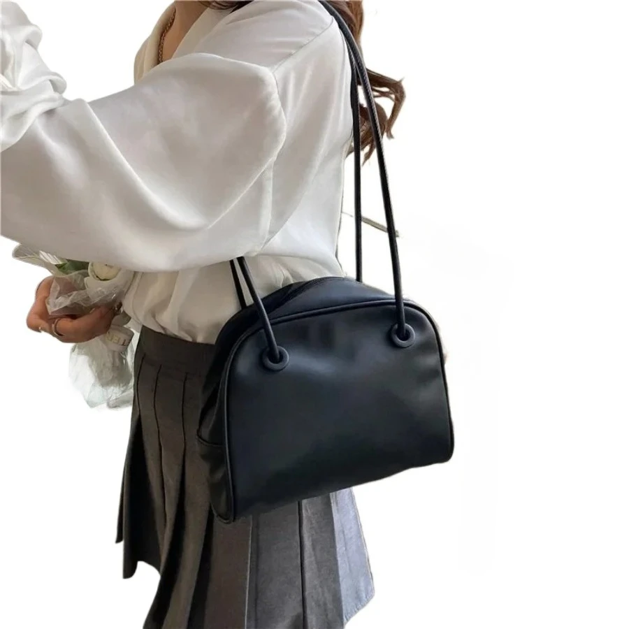 

New fashion solid color hundred matching retro shoulder bag summer popular handbag cell phone change shopping storage bags