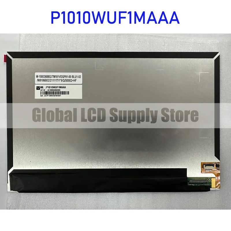 

P1010WUF1MAAA 10.1 Inch TM101VDGP01-00 BLU1-02 Original for TIANMA Brand New