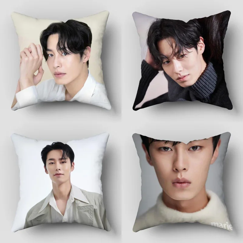 Kpop Lee Jae Wook Pillow Case Satin Fabric Pillowcase Decorative Pillow Cover Wedding Decorative 0421