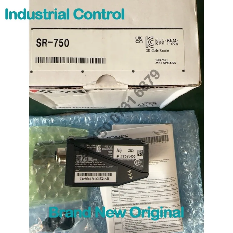 KEYENCE, SR-750, code reader, fixed industrial grade 1D/QR code scanner