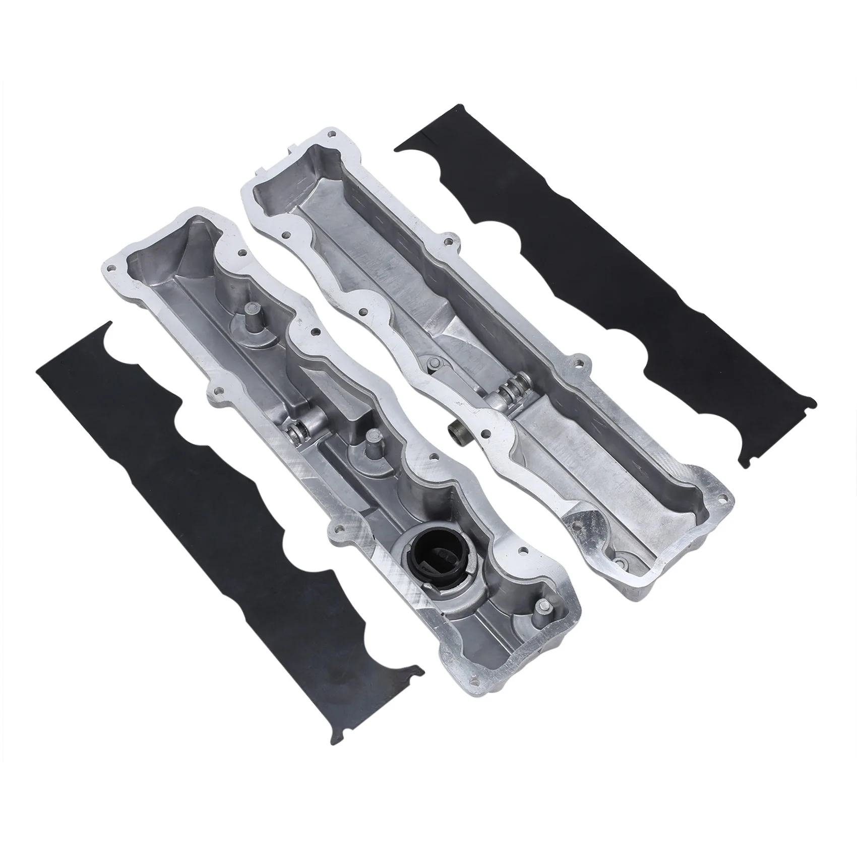 Car Cylinder Head Cover Aluminum Valve Cover  embly for Peugeot 206 207 301 307 -Citroen C4 -Sega 0248L7 0248R4