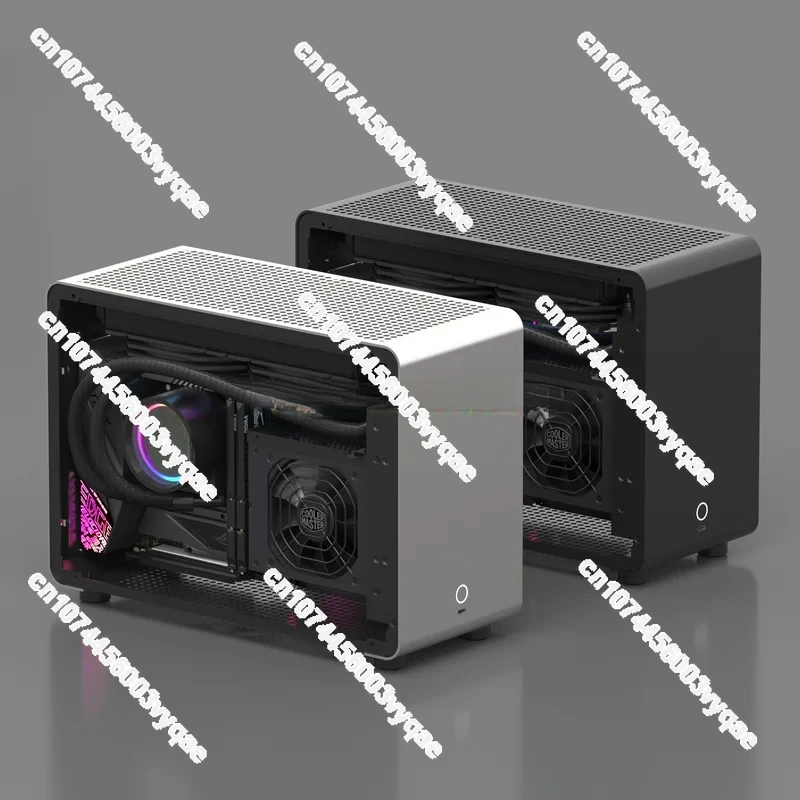 G1-Pro Aluminum Alloy A4 Sfx240 Water-Cooled ITX Transparent Chassis