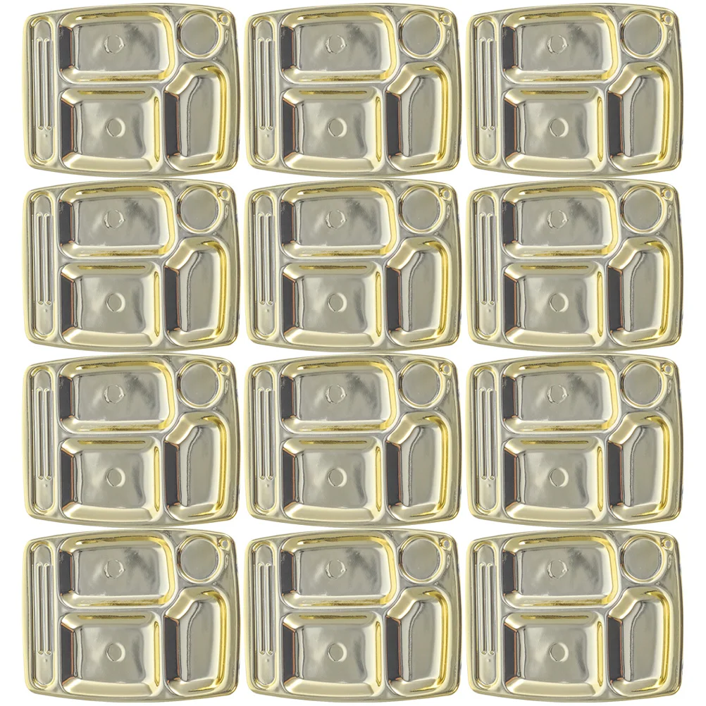 12 قطعة صغيرة للملحقات الصغيرة ملحقات المنزل منزل صغير مشهد المطبخ للأطفال التظاهر اللعب ديكور المطبخ الصغير