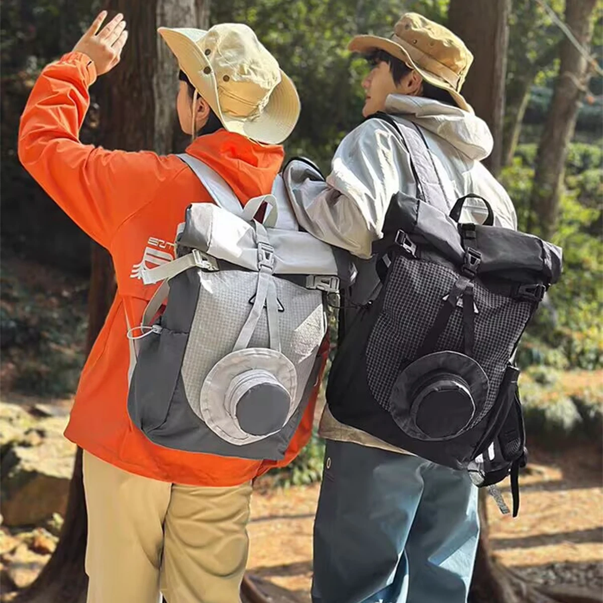 

Fashion Camping Outdoor Hiking Bag Hiking Bag Men's and Women's Shoulder Bag Sports Bags Leisure Travel Backpack Large Capacity