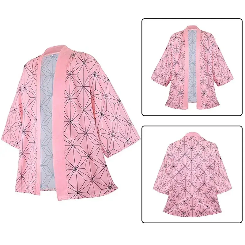 Demon Slayer Kimetsuไม่มีYaibaกิโมโนเสื้อคลุมฮาโอริKospy Kos Tsume Kamado Nezuko Hauween Azlt Earth LD Coat Shi RTอะนิเมะCos Tsume S