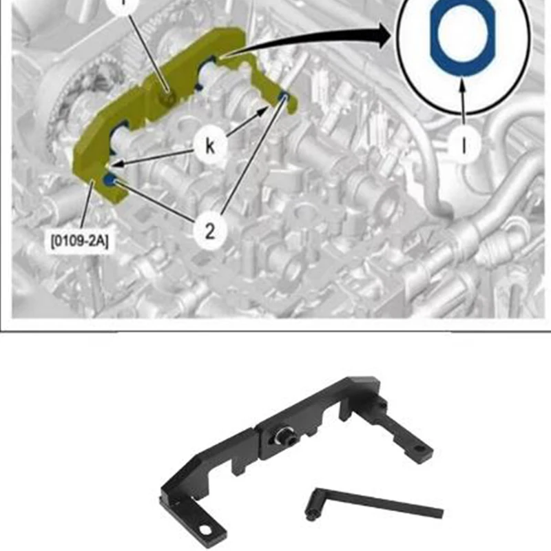 

3 шт., набор инструментов для установки замка синхронизации двигателя подходит для Peugeot Citroen C3 1,0 1,2 1,2 T VTI
