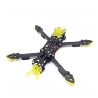HSKRC MAK4 5/6/7 Inch Carbon Fiber Drone Frame Kit 225mm 260mm 295mm Wheelbase RC FPV Racing Quadcopter MARK4 Spare Parts