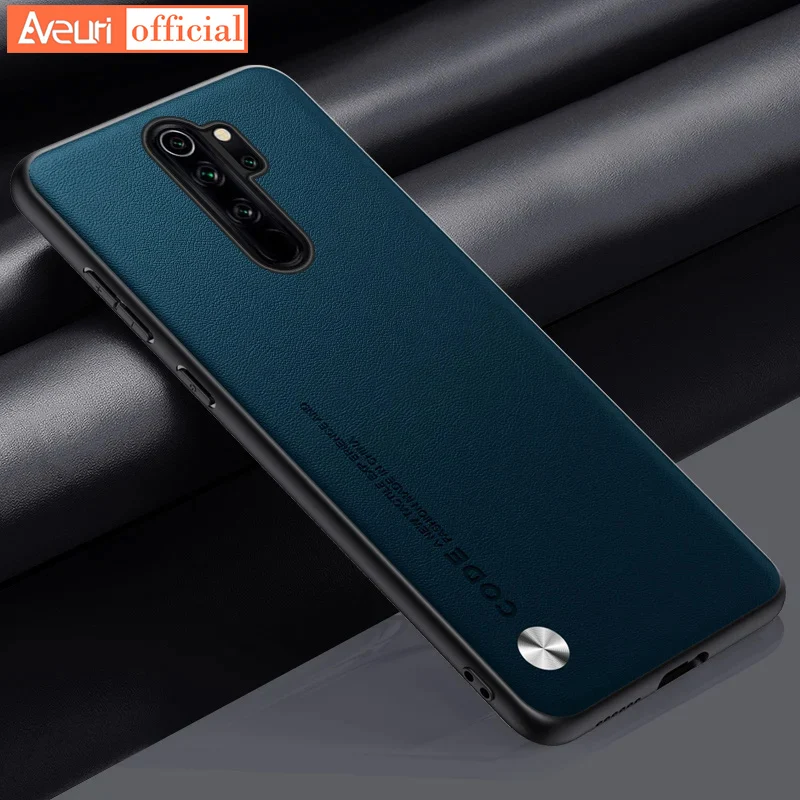 For Redmi Note 8T 8 2021 Note8 Luxury PU Leather Case For Xiaomi Redmi Note 8 Pro Matte Cover Silicone Protection Phone Case