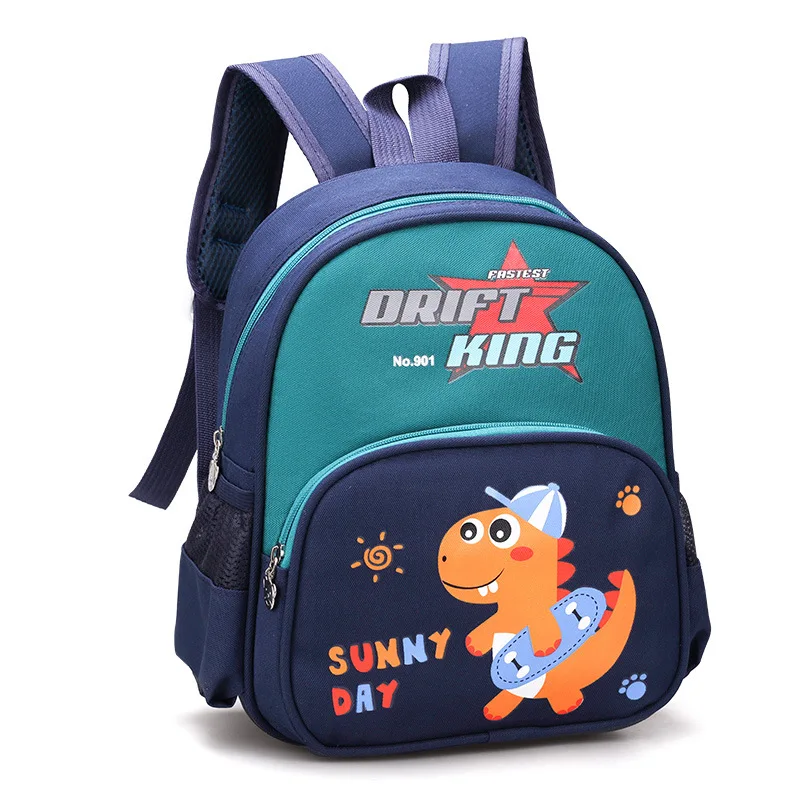 

2025 Kindergarten Lightweight Breathable Small Capacity Cartoon Cute Nylon Multi color and Affordable Backpack
