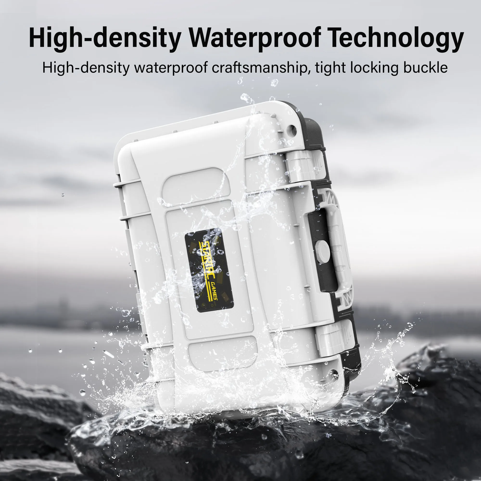 Carrying Case for Nintendo Switch 2, Professional Deluxe IP67 Waterproof, Soft Lining Hard Travel Case  for Nintendo Switch 2