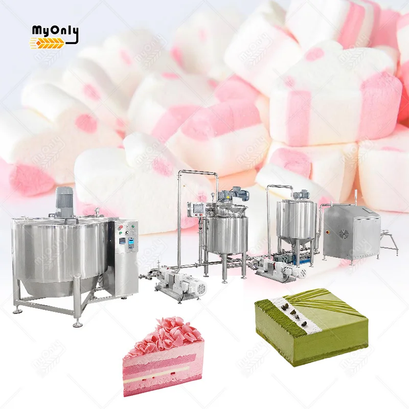 

MY Industrial Chiffon Cake Batter Aeration Machine Marshmallow Make Machine Whipped Cream Cake Machine