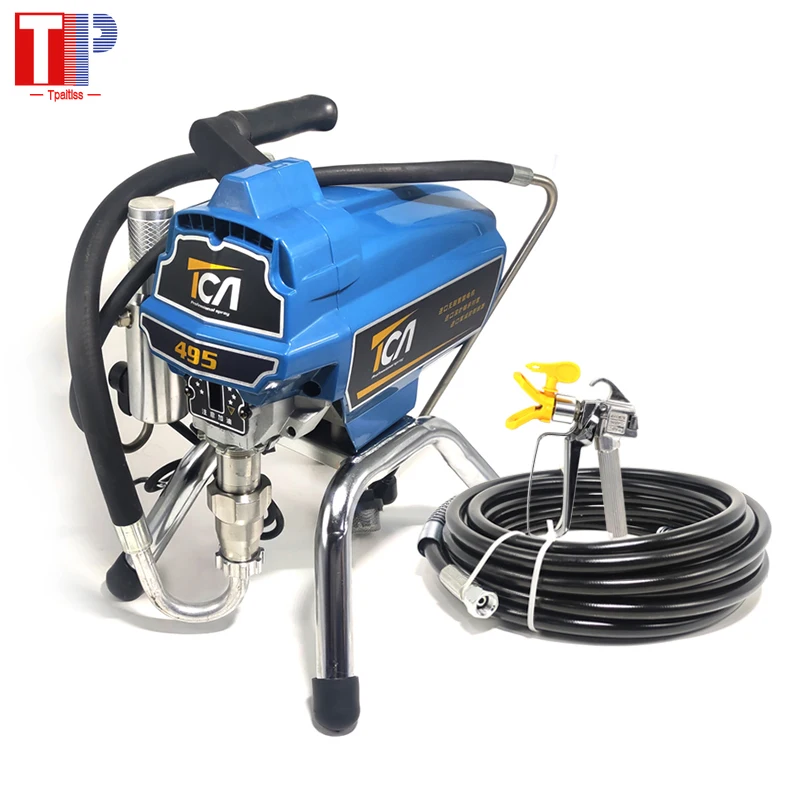 For Decoration 3200 Psi 2.5L/min 110v 495 Power Hvlp Putty Airless Paint Sprayer Gun Spray Paint Machine