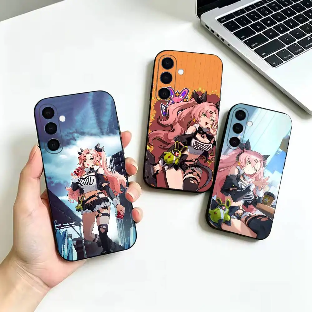 Nicole Demara Phone Case For Samsung Galaxy  A52 42 32 22 12 02S 72 73 51 41 31 21S 71 30S,Soft Silicone Black Cover