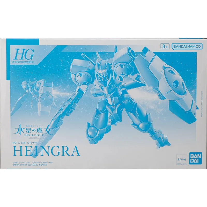 Bandai อนิเมะแท้ดั้งเดิม GUNDAM heingra HG twfm PB โมเดลของเล่นประกอบของขวัญตุ๊กตาขยับแขนขาได้เครื่องประดับสำหรับเด็กผู้ชายเด็ก