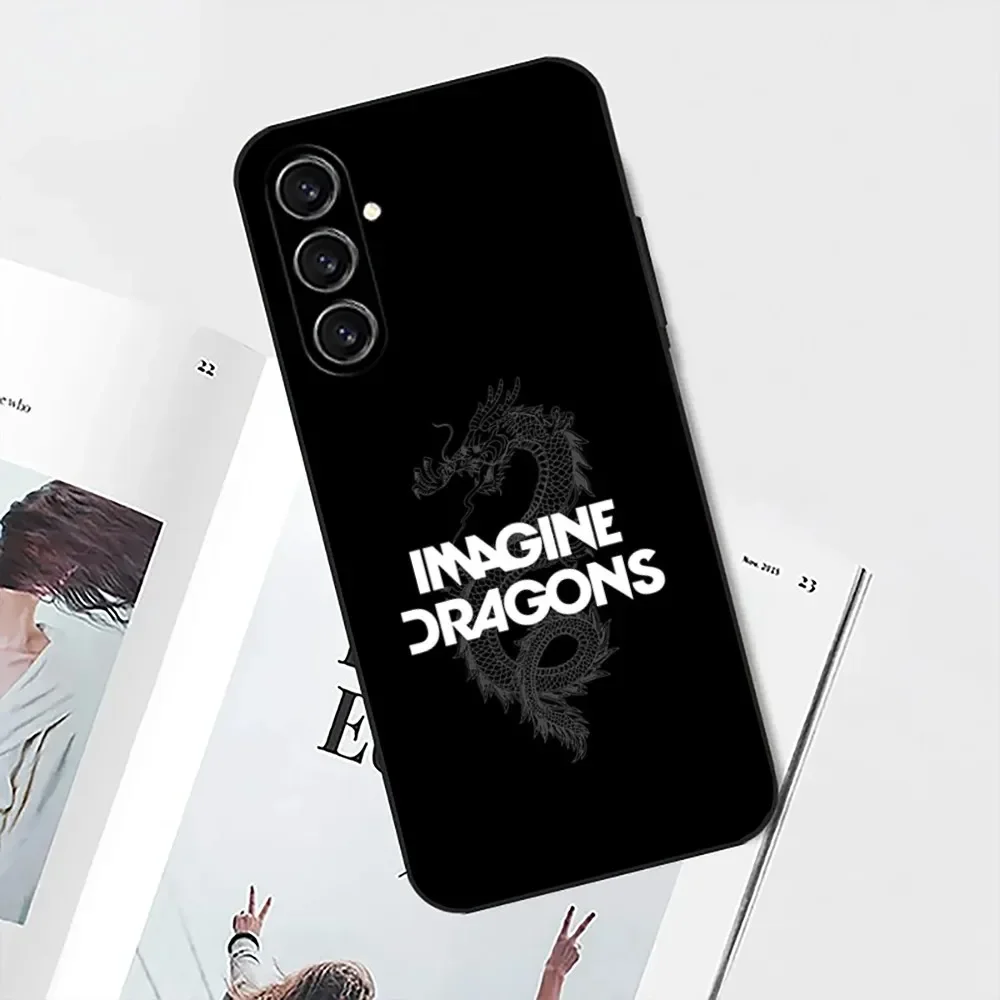 I-Imagine D-Dragons Night Visions Phone Case For Samsung S25,S24,S21,S22,S23,S30,Ultra,S20,Plus,Fe,Lite,Note,10 Black Soft Shell